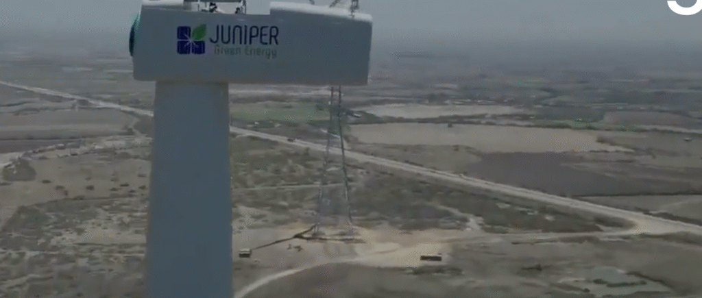 Juniper Green Energy Commissions 25 MW Wind Project in Gujarat